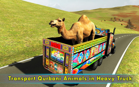 اسکرین شات بازی Pk Eid Animal Transport Truck 1