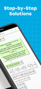 اسکرین شات 2 برنامه Algebrator-step-by-step solver