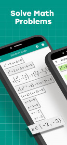 اسکرین شات 1 برنامه Algebrator-step-by-step solver