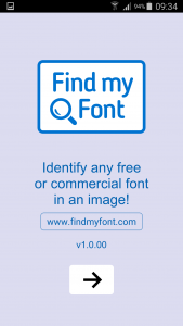 اسکرین شات 1 برنامه Find my Font