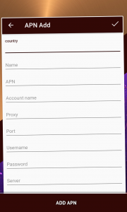 اسکرین شات برنامه APN Settings 5