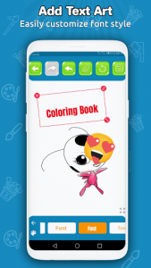 اسکرین شات برنامه Ladybug coloring book and Painting 8