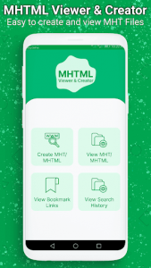 اسکرین شات برنامه MHT/MHTML Viewer: Web to MHT Converter & Saver 2