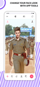 اسکرین شات برنامه Police Photo Suit Editor 8