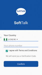 اسکرین شات برنامه SoftTalk Messenger - Nigeria's Messaging App 1