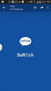 اسکرین شات برنامه SoftTalk Messenger - Nigeria's Messaging App 2