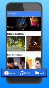 اسکرین شات برنامه MX Music Plus Video Player 5
