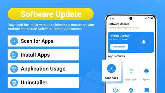 اسکرین شات 5 برنامه Update Software App: Updates
