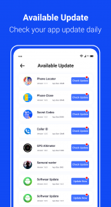 اسکرین شات 3 برنامه Update Software App: Updates