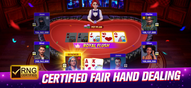 اسکرین شات 1 بازی Poker Frenzy - Texas Hold`em