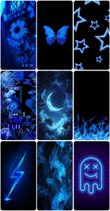 اسکرین شات 4 برنامه Black Art aesthetic Wallpaper