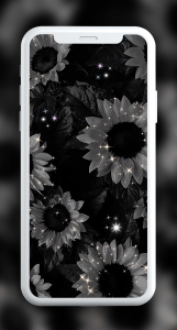 اسکرین شات 8 برنامه Black Aesthetic Wallpapers