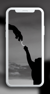 اسکرین شات 5 برنامه Black Aesthetic Wallpapers