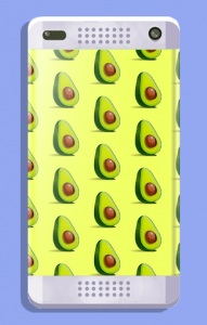 اسکرین شات برنامه Cute Avocado Wallpapers 6