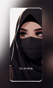 اسکرین شات برنامه HIJAB Wallpapers 1