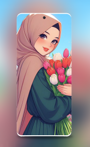 اسکرین شات برنامه HIJAB Wallpapers 2