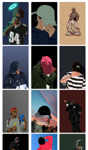 اسکرین شات 2 برنامه DAB Wallpaper