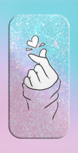 اسکرین شات برنامه Finger Heart Wallpaper 4