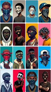 اسکرین شات 2 برنامه Ghetto Wallpaper: Dope, Trill