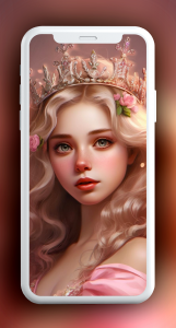 اسکرین شات 4 برنامه Girly Wallpaper