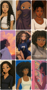 اسکرین شات 8 برنامه Melanin aesthetic wallpapers