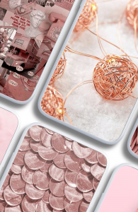 اسکرین شات برنامه Rose Gold Wallpaper 2