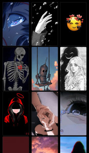 اسکرین شات 5 برنامه Sad Aesthetic Wallpaper