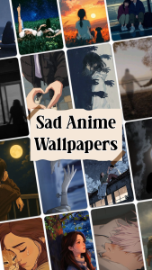 اسکرین شات 1 برنامه Sad Anime Wallpaper
