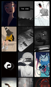 اسکرین شات 1 برنامه Sad Aesthetic Wallpaper