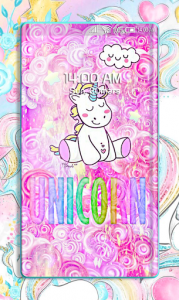 اسکرین شات برنامه Kawaii Unicorn Wallpaper 2