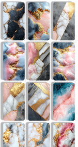 اسکرین شات 2 برنامه Aesthetic Marble Wallpaper