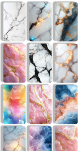 اسکرین شات 1 برنامه Aesthetic Marble Wallpaper