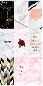 اسکرین شات برنامه Marble Wallpapers 1