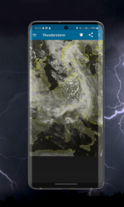 اسکرین شات برنامه Thunderstorm- weather warnings 5