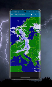 اسکرین شات برنامه Thunderstorm- weather warnings 6