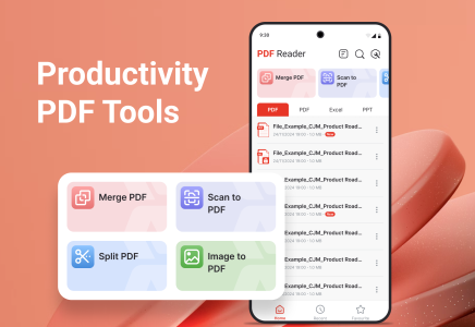اسکرین شات 4 برنامه PDF Reader & PDF Editor