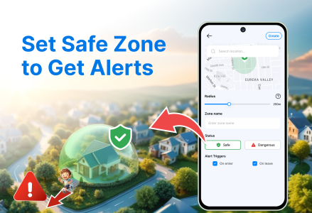 اسکرین شات 3 برنامه GPS Location Tracker for Phone