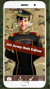 اسکرین شات برنامه All Army Suit Editor 2019 1