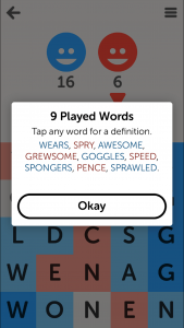 اسکرین شات بازی Letterpress – Word Game 3