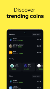 اسکرین شات 3 برنامه Solflare - Solana Wallet