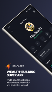 اسکرین شات برنامه Solflare - Solana Wallet 1