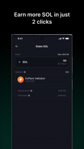 اسکرین شات برنامه Solflare - Solana Wallet 8