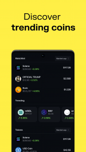 اسکرین شات برنامه Solflare - Solana Wallet 3