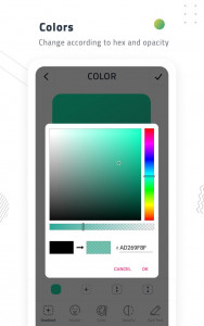 اسکرین شات برنامه Pure Solid Color Wallpapers 3
