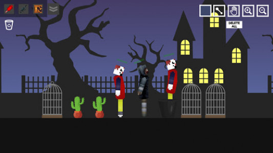 اسکرین شات بازی Halloween Ragdoll Playground: Human Witch 8