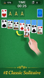 اسکرین شات بازی Classic Solitaire 1