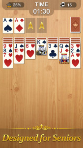 اسکرین شات بازی Classic Solitaire 3