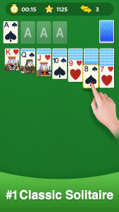 اسکرین شات 1 بازی Classic Solitaire