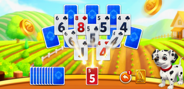 اسکرین شات بازی Solitaire Tripeaks Farm Harves 1