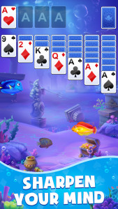 اسکرین شات بازی Solitaire: Fish Aquarium 2